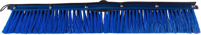 SPARTA Sweep Complete Floor Sweep with Squeegee for Catering, Buffets, Restaurants, Stainless Steel, 24 Inches, Blue (Pack of 3)