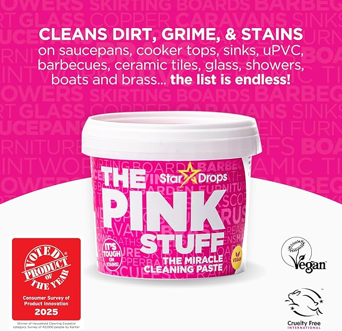 Stardrops - The Pink Stuff - The Miracle All Purpose Cleaning Paste (Pack of 3)