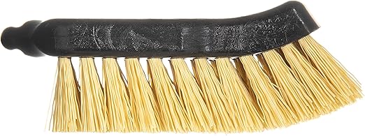 SPARTA 36501500 Plastic Hand Scrub Brush, Scrub Brush, Utility Brush With Break Resistant For Kitchen, Restaurant, Home , 6 Inches, Black, (Pack of 12)