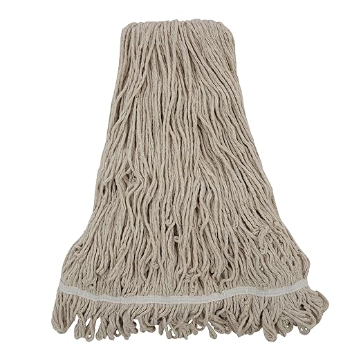 Boardwalk Mop Head, Pro Loop Web/Tailband, Premium Standard Head, Cotton, 32-Oz., White