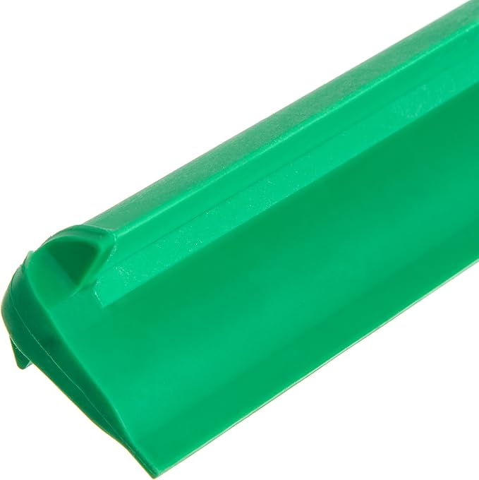 SPARTA 3656709 Plastic Floor Squeegee, Shower Squeegee, Heavy Duty Squeegee With Rubber Blade For Windows, Glass, Shower Doors, Floors, Windshields, 20 Inches, Green, (Pack of 6)