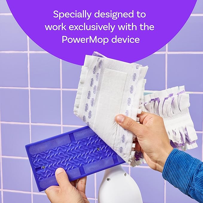 Procter & Gamble Swiffer PowerMop Multi-Surface Mopping Pad Refills, 5 Count Mop Heads