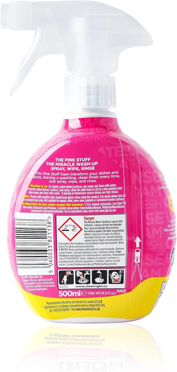 Stardrops - The Pink Stuff - The Miracle Wash Up Spray Bundle (2 Wash Up Sprays)