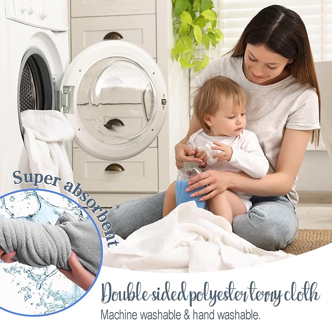 Baosity Custom Hooded Baby Towel with Name, Personalized Soft Absorbent Koala Bath Towel, Shower Towels for Girls Boys, Easter Brithday for Kids Baby, Toddler, Newborn Essential