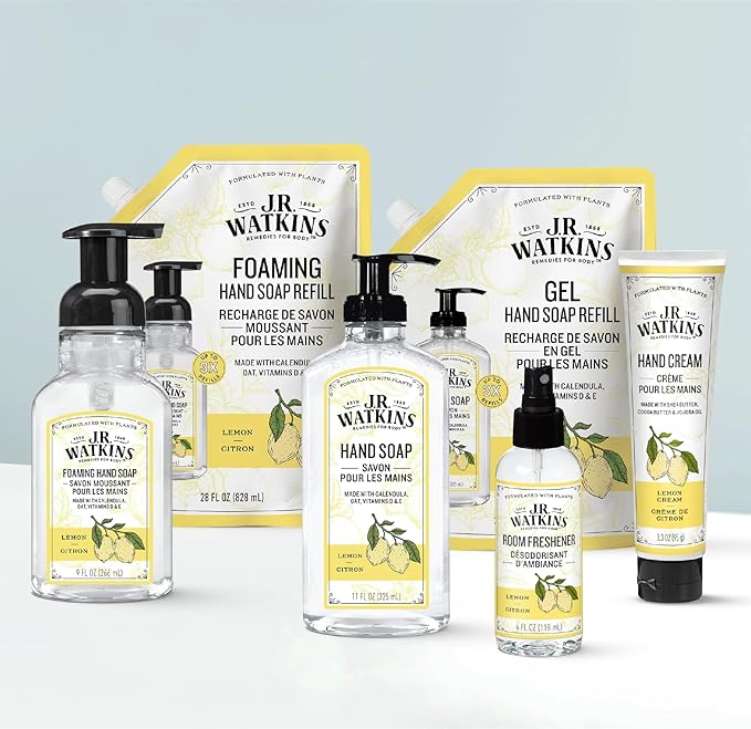 J.R. Watkins Room Freshener - Lemon - 4 Fl Oz(Pack of 3)