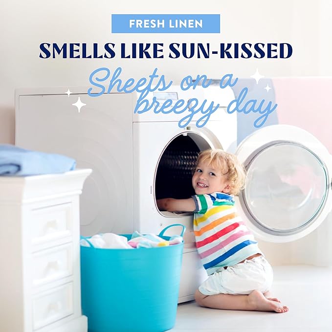 Cleancult Laundry Detergent Sheets - Resealable Box - 3 Stain Fighting Enzymes - Fresh Linen - 60 Loads - Free of Harsh Chemicals - No Mess - No Plastic Waste