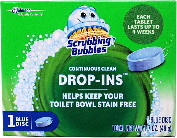 Scrubbing Bubbles Drop-Ins Toilet Cleaner, 1.7 Oz