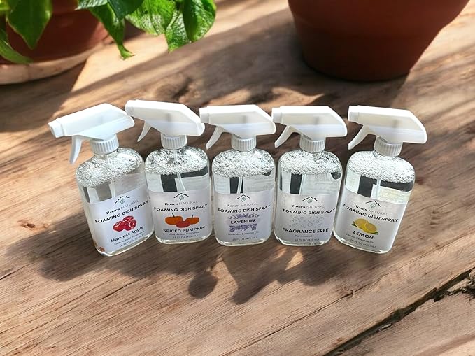 Foaming Dish Spray, Powerful Foaming Action, 16 fl oz, 5 Scent (Fragrance Free)