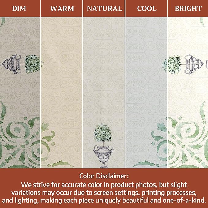 Maison d' Hermine Cloth Napkins Set of 4 100% Cotton Everyday Reusable Square Napkins Cloth Washable, Dinner, Party, Wedding, Restaurant, Spring/Summer (Jardin Du Roy, 20" x 20")