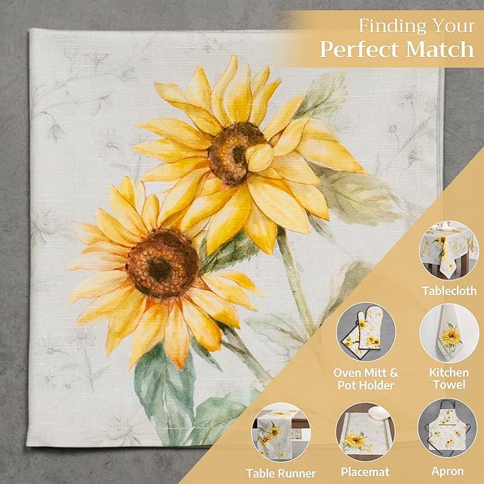 Maison d' Hermine 100% Cotton Cloth Napkins Set of 4 Everyday Reusable Square Napkins Cloth Washable Dinner Party Wedding Restaurant Hotel Kitchen Spring Summer (Candice, 20" x 20")