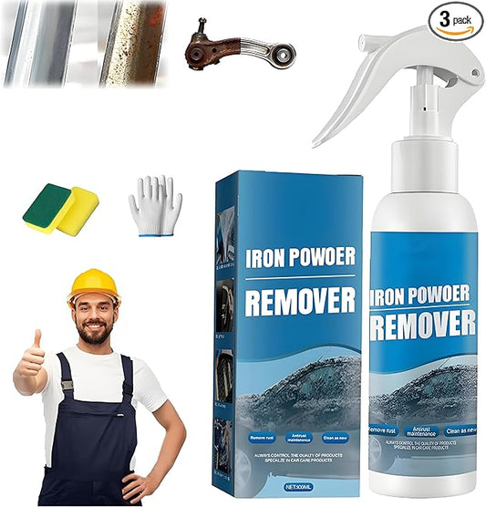 2026 Multi-functional Quick-Acting Rust Removal Spray, 100 Ml Large Capacity Fast Acting Rust Remover Spray, Application for Metal Bikes Tools Tools Cars & Household Surfaces. (1pc)