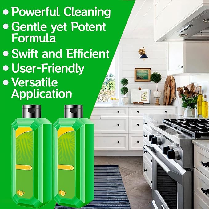 Powerful Multifunctional Concentrated Cleansing Lotion, Cleaning Milk House Cleaner 10.6 oz, Multipurpose Concentrate Cleaner, for Kitchens, Bathrooms