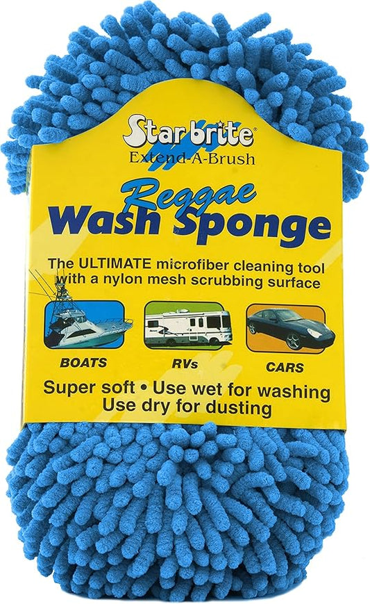 STAR BRITE Sponge-Micro Fiber Reggae (Blue) (040078)