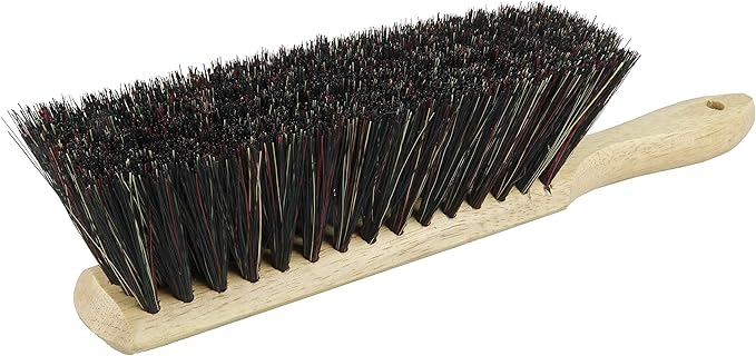 Weiler 44004 8" Counter Duster, Grey Tampico Fill, Medium Brushing (Pack of 12)