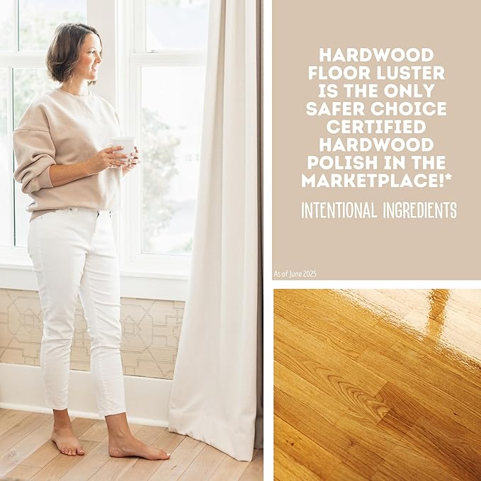 Quick Shine Ultimate Gold Clean + Polish Mop Kit, 10 Pc Set w/Interchangeable Attachments | Floor Luster Included | 2-in-1 Pro Cleaning w/ Microfiber Pads for Hardwood Floors | No Batteries Needed