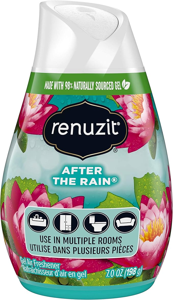 Renuzit - 1716906 03663 Adjustables Air Freshener, After the Rain Scent, Solid, 7 oz (Case of 12)