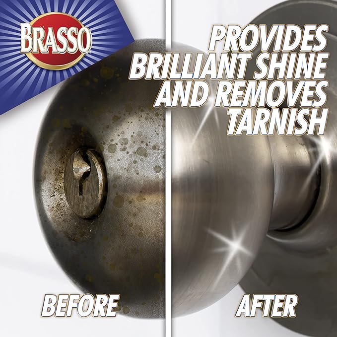 Brasso Multi-Purpose Metal Polish, 8 oz