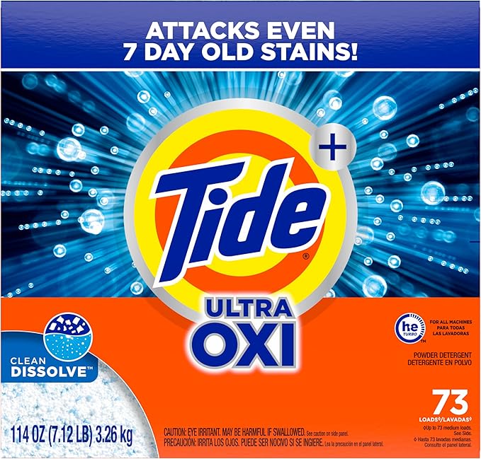 Tide Ultra OXI Powder Laundry Detergent (Pack of 2)