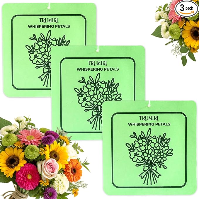 Whispering Petals - Room Deodorizer Gel Odor Eliminator For Home - Pack Of 3 - Bathroom Air Freshener Odor Absorber Closet Deodorizer - Non Plug In Strong Scent For Kitchen Trash Basement Shoe Rack