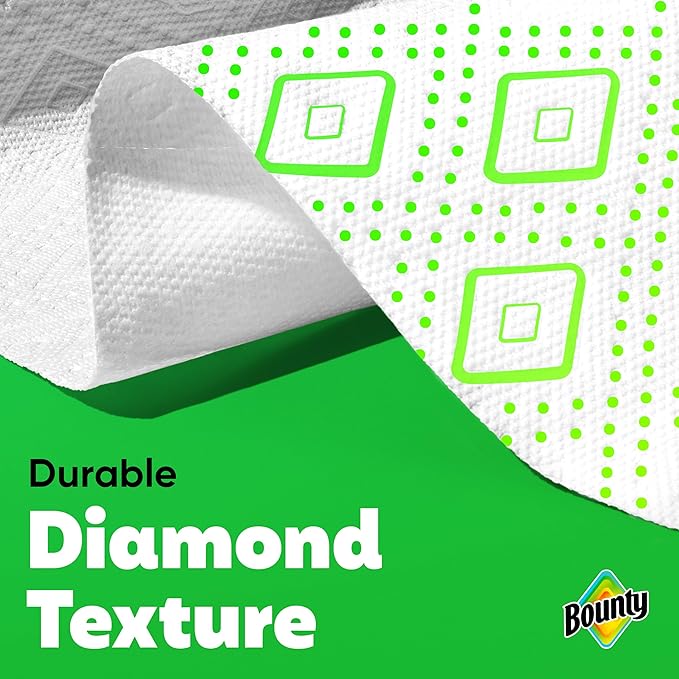 Bounty Select-A-Size Paper Towels, White, 6 Triple Rolls = 18 Regular Rolls (3 Packs of 2)
