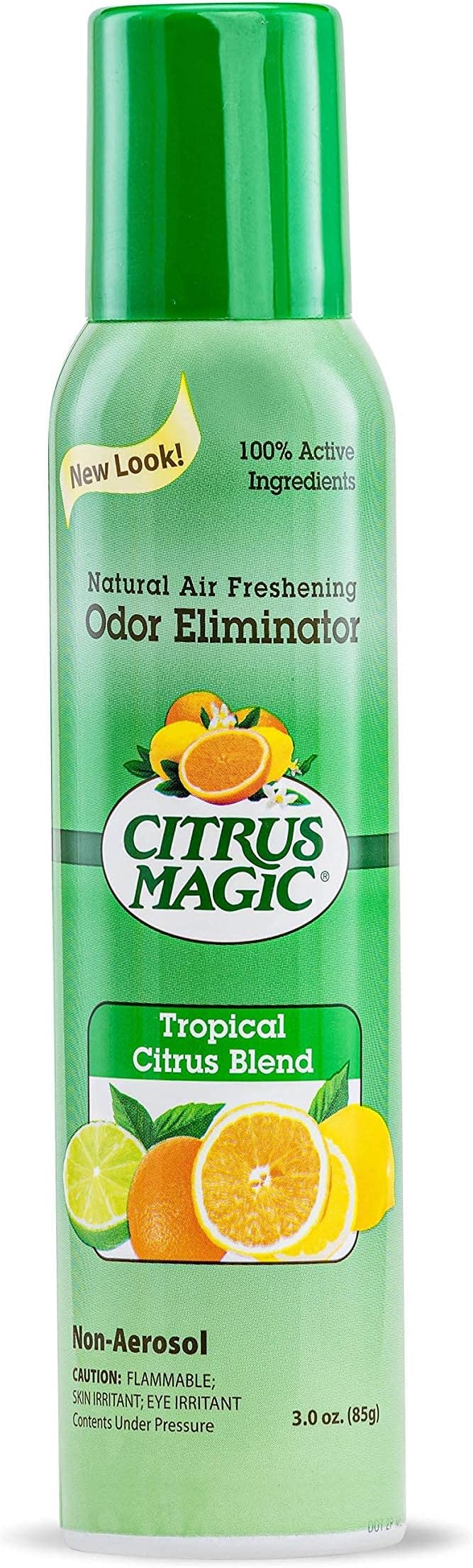 Citrus Magic Natural Odor Eliminating Air Freshener Spray, Fresh Citrus, 3-Ounce