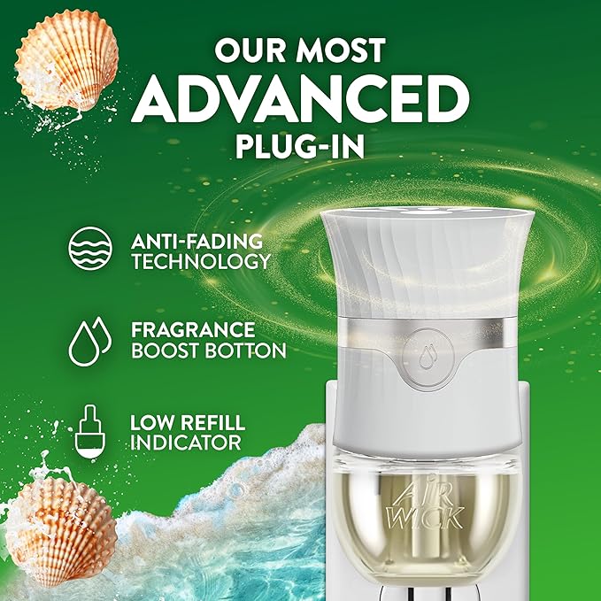 Air Wick Scented Oils 0+4 Calming Sea Spray & Breeze