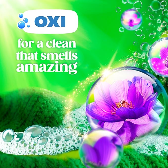 Gain Plus Liquid Laundry Detergent, Cleaner, Fresher, Now with Oxi, Moonlight Breeze Scent, 170 fl oz, 129 Loads