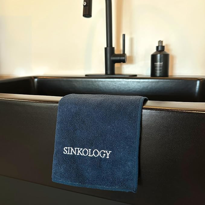 SinkSense 12-Pack Microfiber Cleaning Cloth