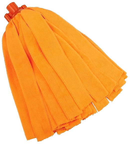 Vikan Microfiber Socket Mop, Orange