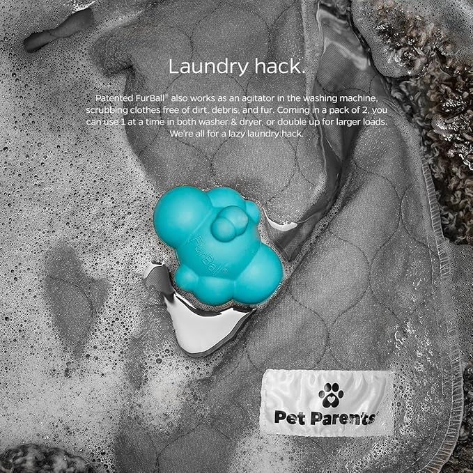 Pet Parents® FurBall® Pet Hair Remover for Laundry (Teal V2)