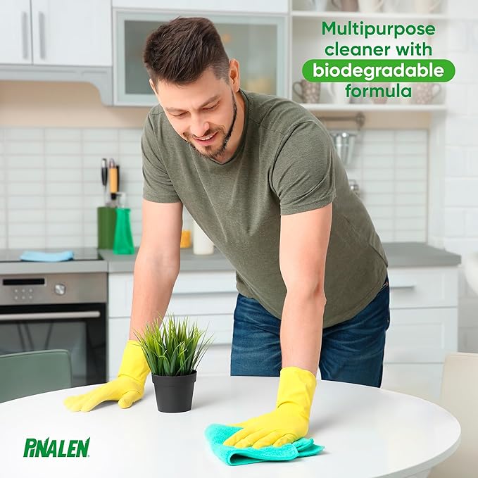 PINALEN 2X Concentrated Multipurpose Cleaner - Fresh Pine Scent - 28 fl oz - All Purpose Cleaner for Kitchen, Bathroom, Laundry, Floors & Outdoors