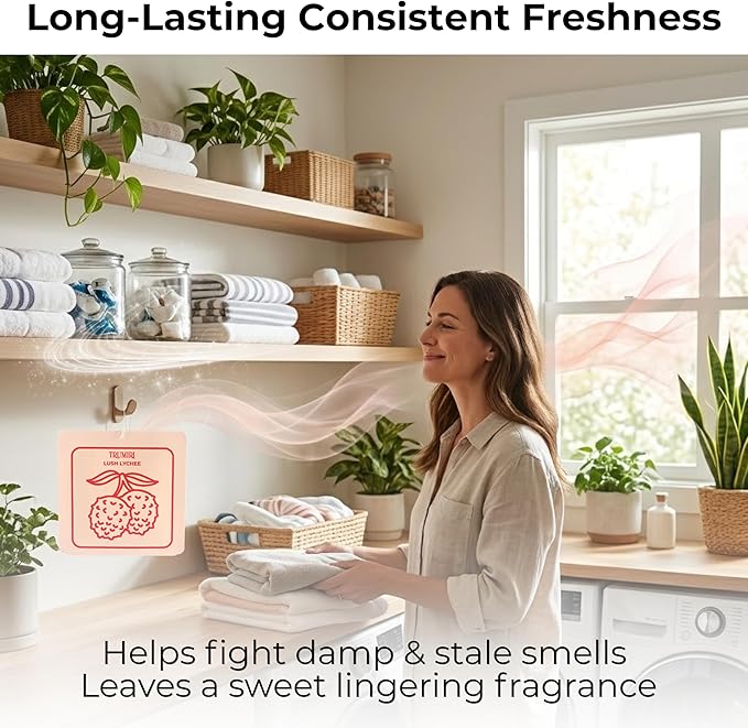 Room Deodorizer Gel Odor Eliminator For Home - Variety Pack Of 3 - Lemon Candy|Strawberry Shortcake|Lychee Bliss - Non Plug In Strong Scent Bathroom Air Freshener Odor Absorber Closet Deodorizer