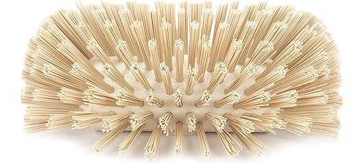 SPARTA Kettle Brush, Essential Scrubber with Flared Head for Cleaning Tanks and Kettles, 5.5" x 9.5", 1 Count, Tan