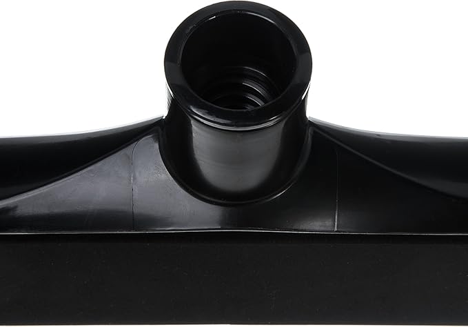 SPARTA 3656703 Plastic Floor Squeegee, Shower Squeegee, Heavy Duty Squeegee With Rubber Blade For Windows, Glass, Shower Doors, Floors, Windshields, 20 Inches, Black, (Pack of 6)