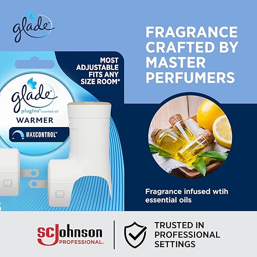 SC Johnson Professional Glade PlugIns Pack for Scented Oil Refills, 2 Holders x 5 Case, 10 Total Holders for Small Business Use
