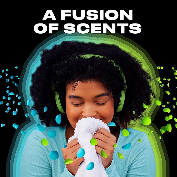 Downy Unstopables Fusions Scent Booster Beads Twilight Jasmine | 24-Hour Freshness | Dual Scent Technology | 21.1 oz | Pack of 4
