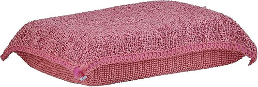 Miracle Microfiber Scrubbing Sponge, Red Extra Scrubbing Power Kitchen Sponge, Sink, Pot, Pan and Dish Washing, Super Absorbent and Rapid Drying. by Superio