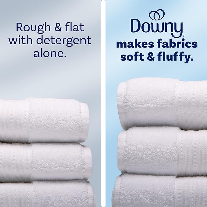 Downy Liquid Fabric Softener,April Fresh 2-in-1 Fresh & Soft,140 Fl Oz,190 Loads,Fabric Conditioner For Freshness And Softness,(Pack of 2)