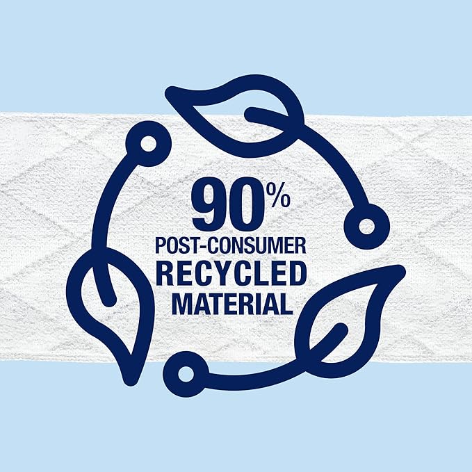 Bona Multi-Surface Floor Cleaning Pads - Refills - Heavy-Duty,Disposable,Microfiber Pads for Easy Floor Cleaning,(Pack of 54)