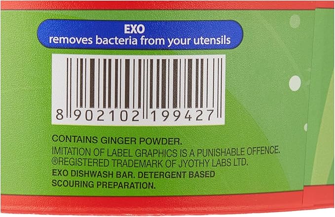 EXO Dish Wash Bar - 500 g with free scrubber
