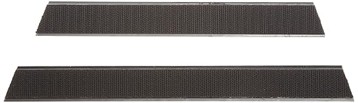 Rubbermaid Commercial Hook and Loop Replacement Set for Q560 Quick-Connect Wall/Stair Mop Frame, 17.1-inch, Black