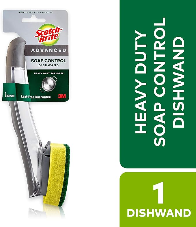 Scotch-Brite Dishwand Brush Scrubbers for Cleaning Dishes (2-pack)