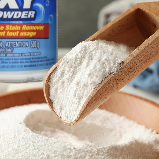 Club Supreme Cleaning Supplies - Oxy Powder Detergent Multipurpose Clean - Stain Remover Color Safe 500G