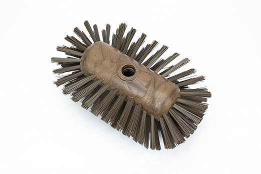 SPARTA Kettle Brush, Essential Scrubber with Flared Head for Cleaning Tanks and Kettles, 5.5" x 9.5", 2 Count, Brown