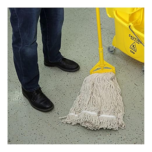 Boardwalk Mop Head, Pro Loop Web/Tailband, Premium Standard Head, Cotton, 32-Oz., White