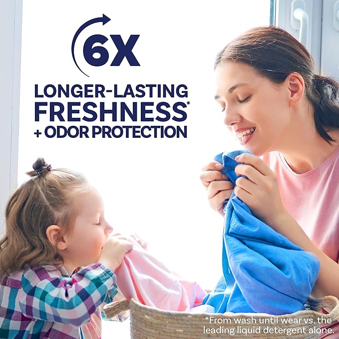 Downy April Fresh In-Wash Laundry Scent Booster Beads,24 oz,laundry scent beads,Long-lasting Freshness,(Pack of 2)