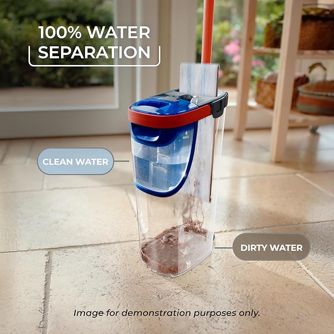 O-Cedar Pet Clean Power Pack | H2prO Flat Mop + Pet Pro Broom with Dustpan