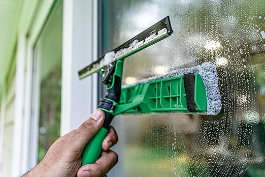 Unger Commercial VisaVersa Pro Pad 18" - Premium Microfiber Window Cleaning Pad with Hook-and-Loop Attachment - VEP45