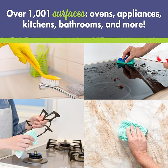 Fit Organic Multi-Surface Cleaner & Degreaser Spray – USDA Organic, Plant-Based, Biodegradable, Tough on Grease & Grime, Natural All-Purpose Spray for Kitchen, Bathroom, Oven & Toilet - (32oz)