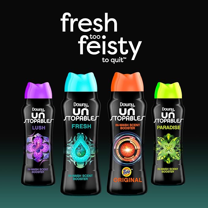 Downy Unstopables In-Wash Laundry Scent Booster Beads, Fresh, 13.4 oz